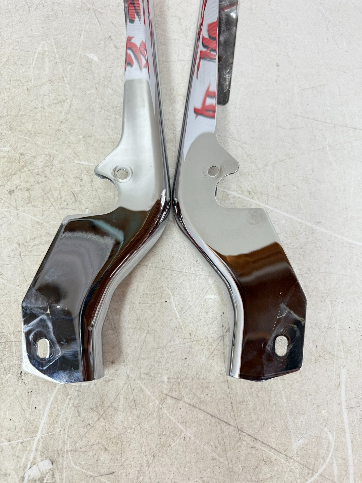2003 HARLEY ELECTRA GLIDE Chrome Rear Strut Arm Frame Cover