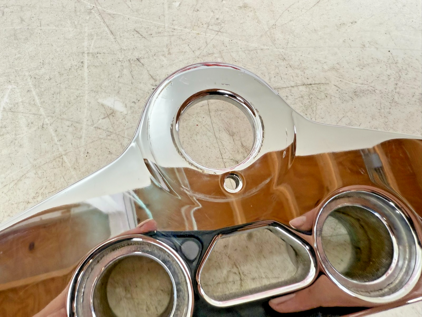 1997 HARLEY DAVIDSON SOFTAIL Triple Tree Top Clamp Chrome