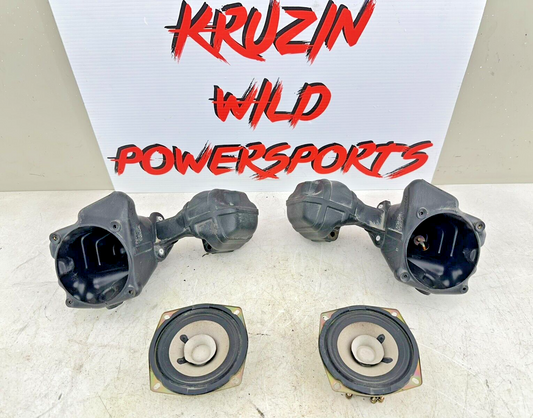 2004 Honda Goldwing GL1800 Right Left Front Driver Speaker + Box
