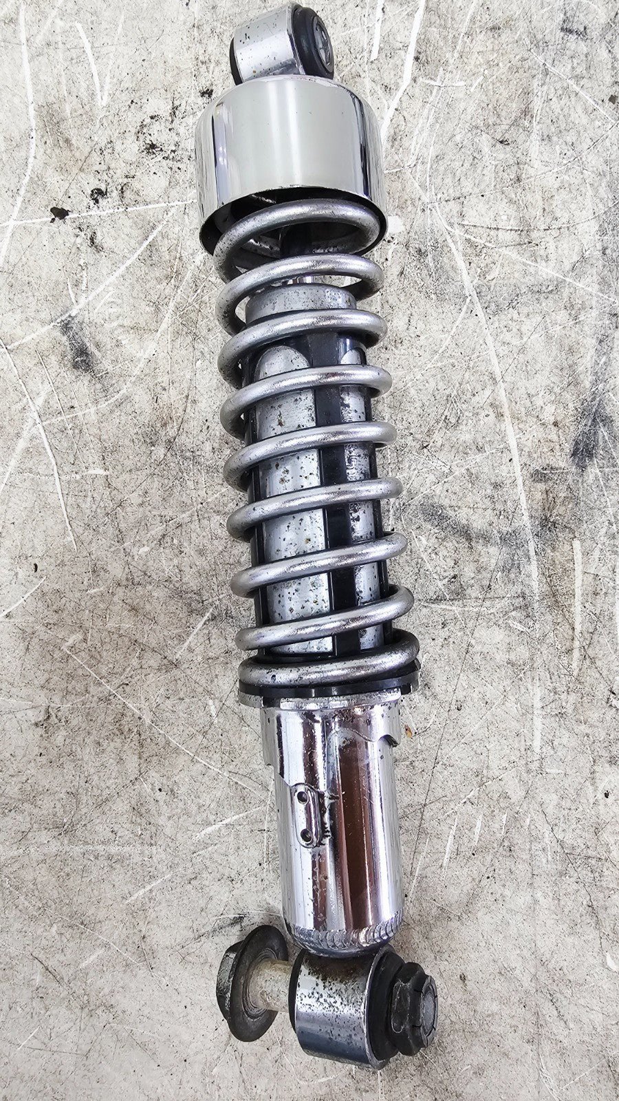 2001 Harley Davidson Sportster Rear Shocks Suspension Chrome OEM