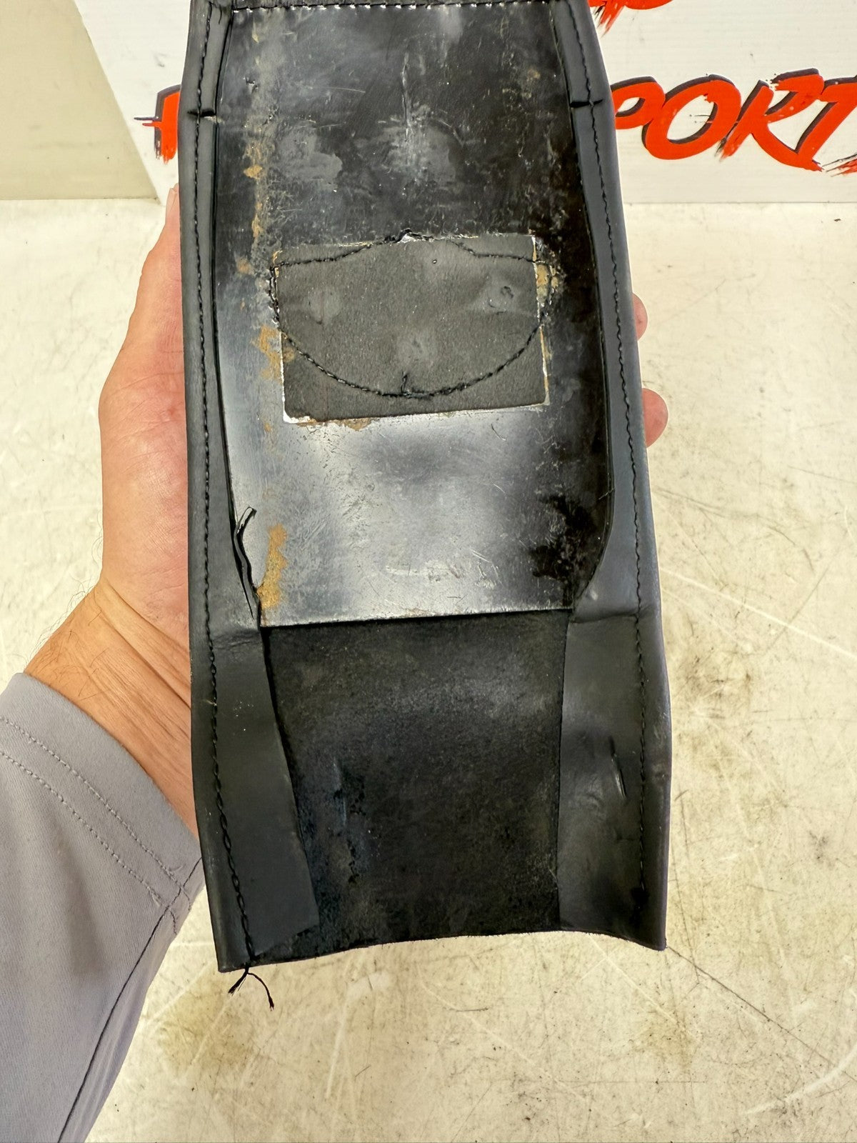 2003 HARLEY DYNA WIDE GLIDE Gas Fuel Tank Dash Bib Leather 100th Anniversary