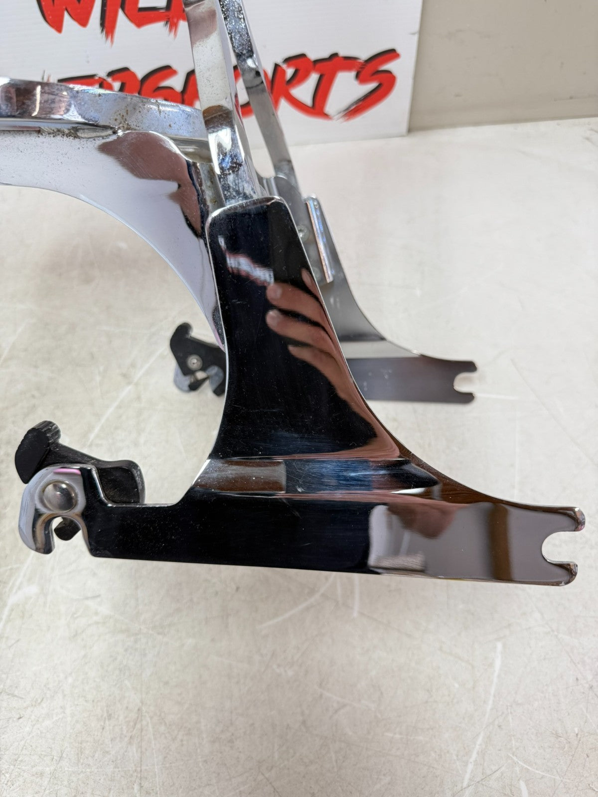 1997 HARLEY DAVIDSON SOFTAIL Backrest Rear Sissy Bar Luggage Rack