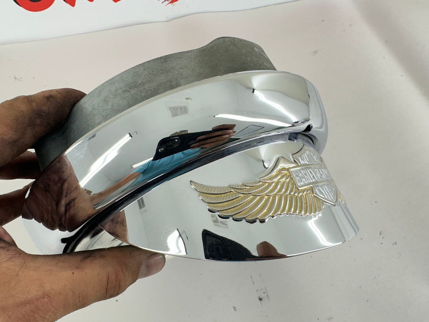 1999 HARLEY ELECTRA GLIDE Headlight With Eagle Visor