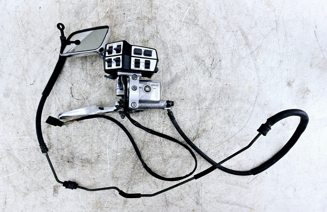 1999 HONDA VALKYRIE INTERSTATE Radio Control Switch + Clutch Lever + Side Mirror