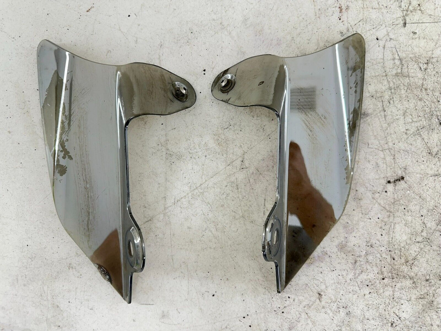 1999 HARLEY FLH ELECTRA GLIDE Under Seat Wind Deflectors Wings