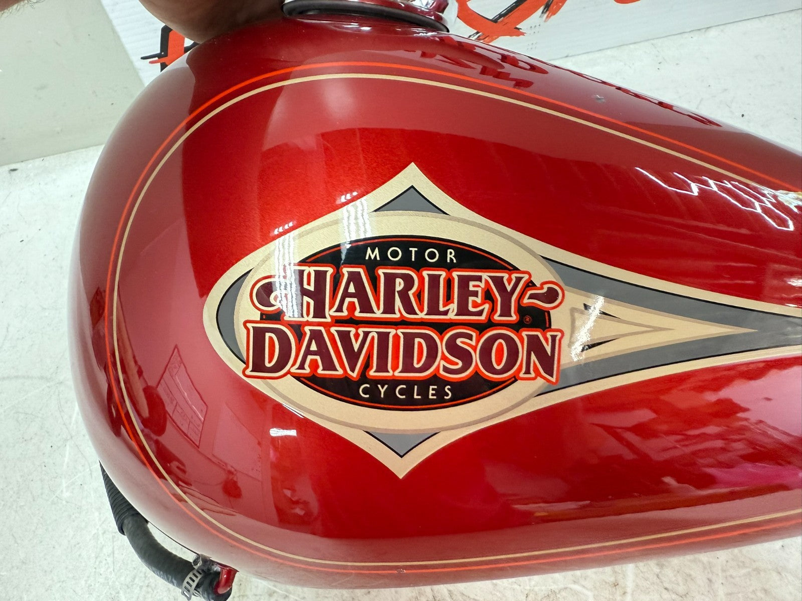 1997 HARLEY DAVIDSON SOFTAIL OEM Left Right Split Gas Fuel Tank