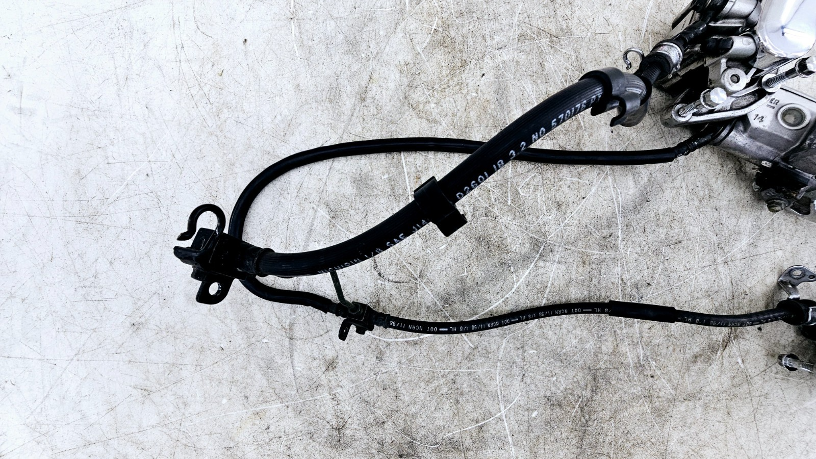 1999 HONDA VALKYRIE INTERSTATE Dual Caliper Hose Master Cylinder + Right Mirror