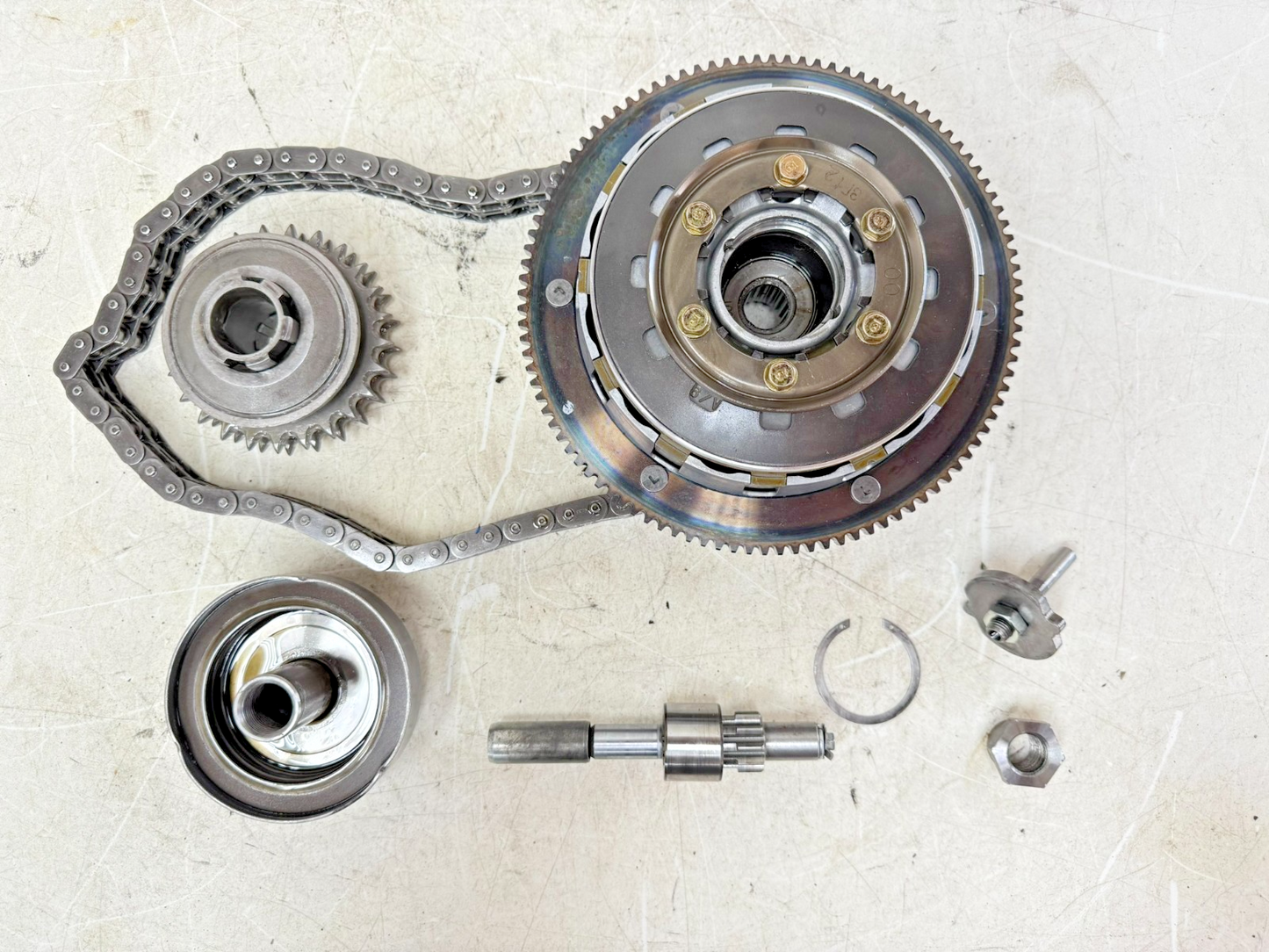 2003 HARLEY ELECTRA GLIDE Primary Clutch Compensator Chain Jackshaft Gear