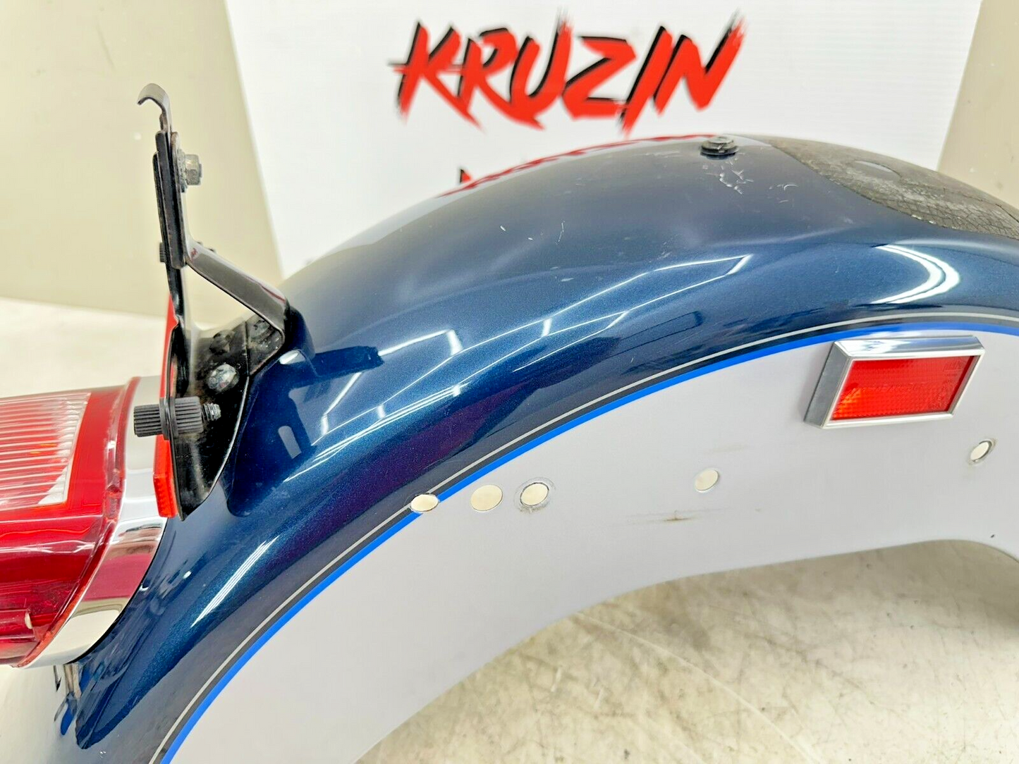 2002 HARLEY SOFTAIL OEM HD Rear Fender + Brake Light