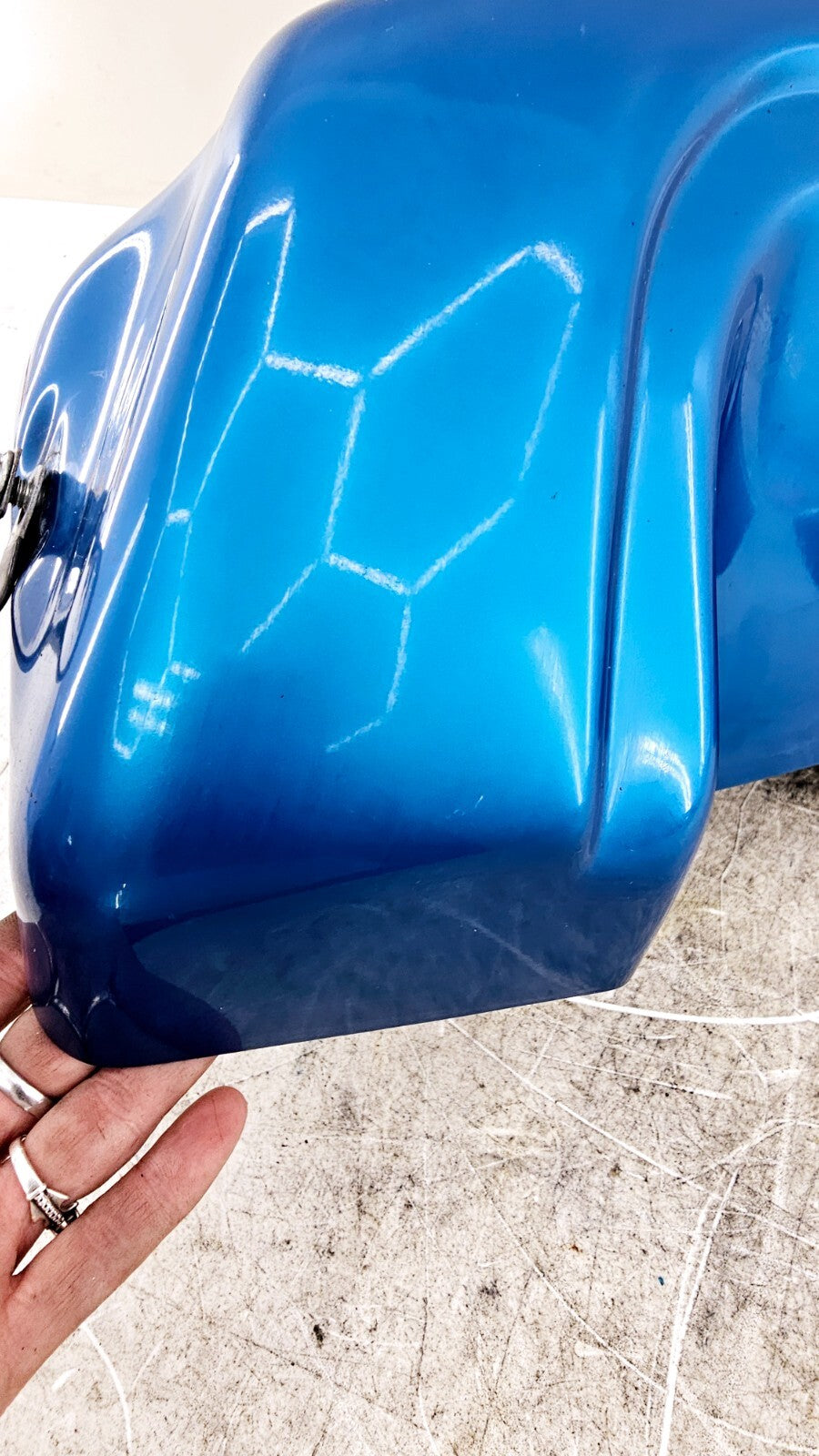 1994 HARLEY FLH ELECTRA GLIDE Right Lower Leg Fairing Cowl Panel