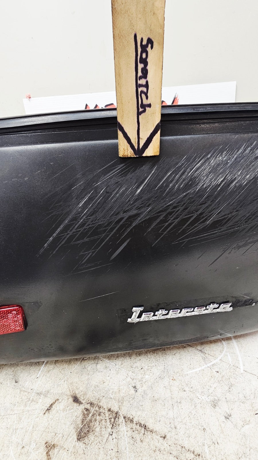 2000 HONDA VALKYRIE INTERSTATE Right Saddlebag Hard Side No Lid