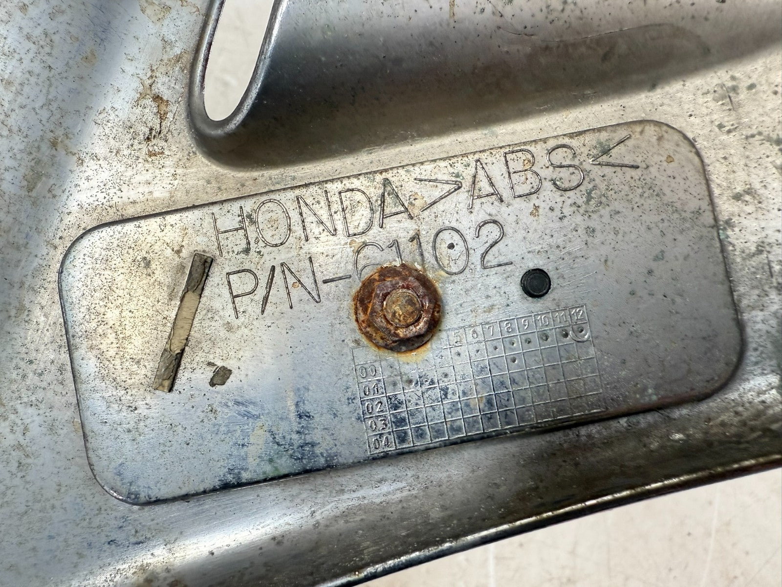 2002 Honda Goldwing GL1800 Front Fender Wheel Fork Cover Set Chrome