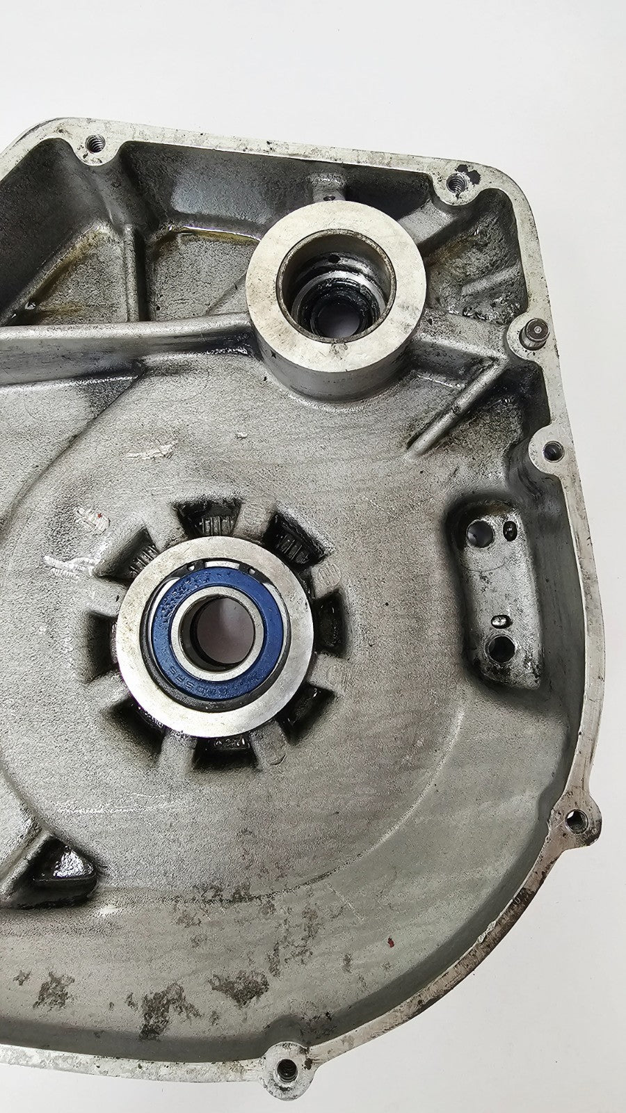 1995 HARLEY SOFTAIL FATBOY Delkron Polished Inner Primary Clutch Cover Housing