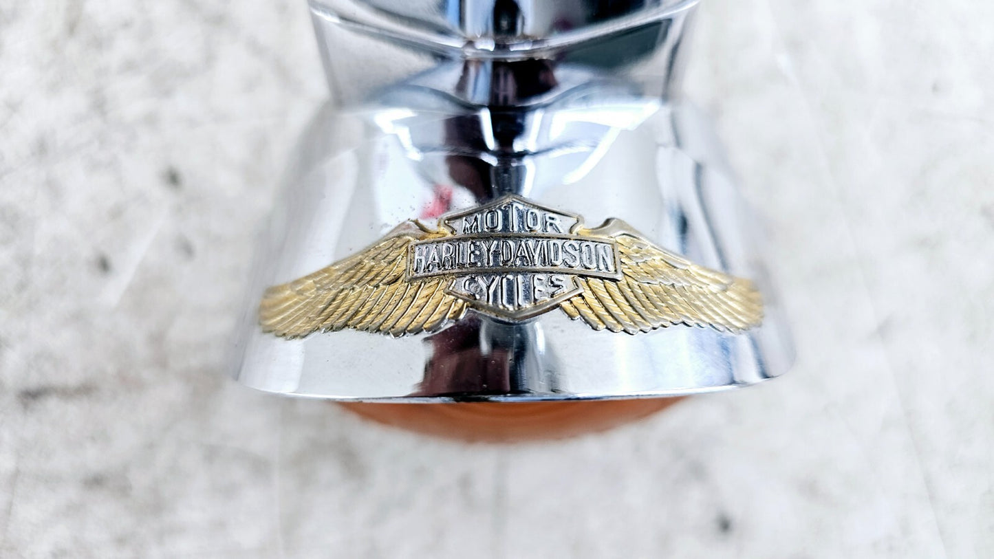 1998 HARLEY FLH ELECTRA GLIDE Fog Highway Turn Signal Light Chrome Housing Eagle