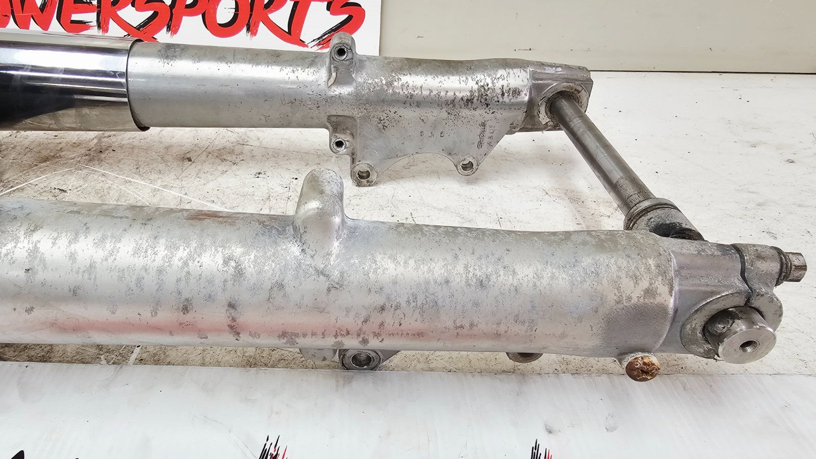 1996 HARLEY FLH ELECTRA GLIDE OEM HD Forks Front End Suspension Triple Tree Axle