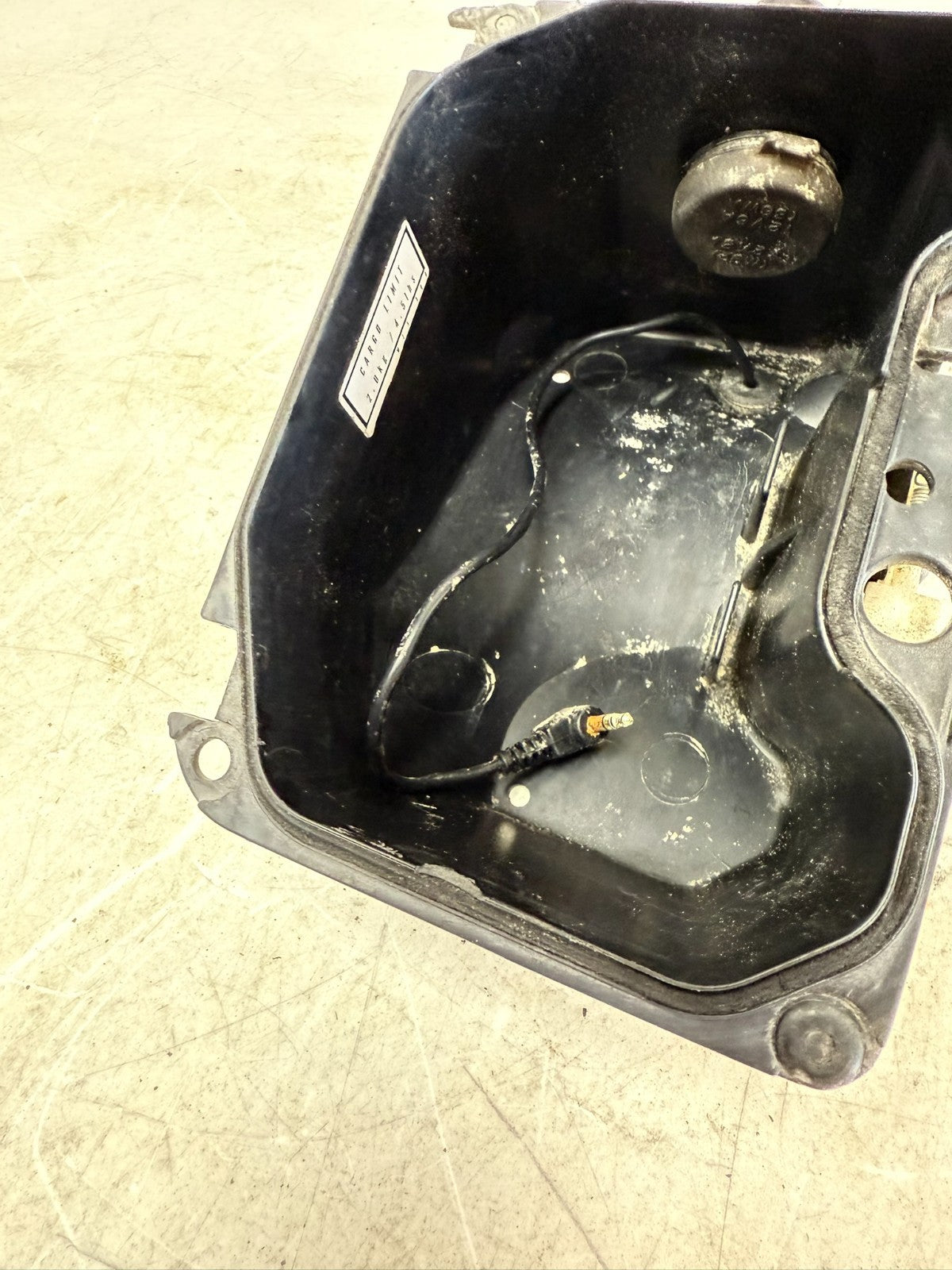 2002 Honda Goldwing GL1800 Front Storage Glove Box Left Side Air Duct