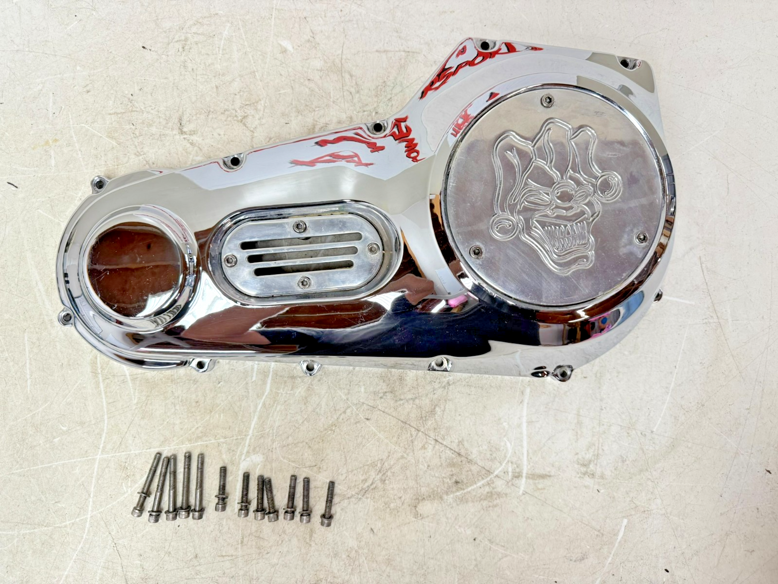 1997 HARLEY DAVIDSON SOFTAIL Outer Primary Clutch Cover Housing 60506-89A