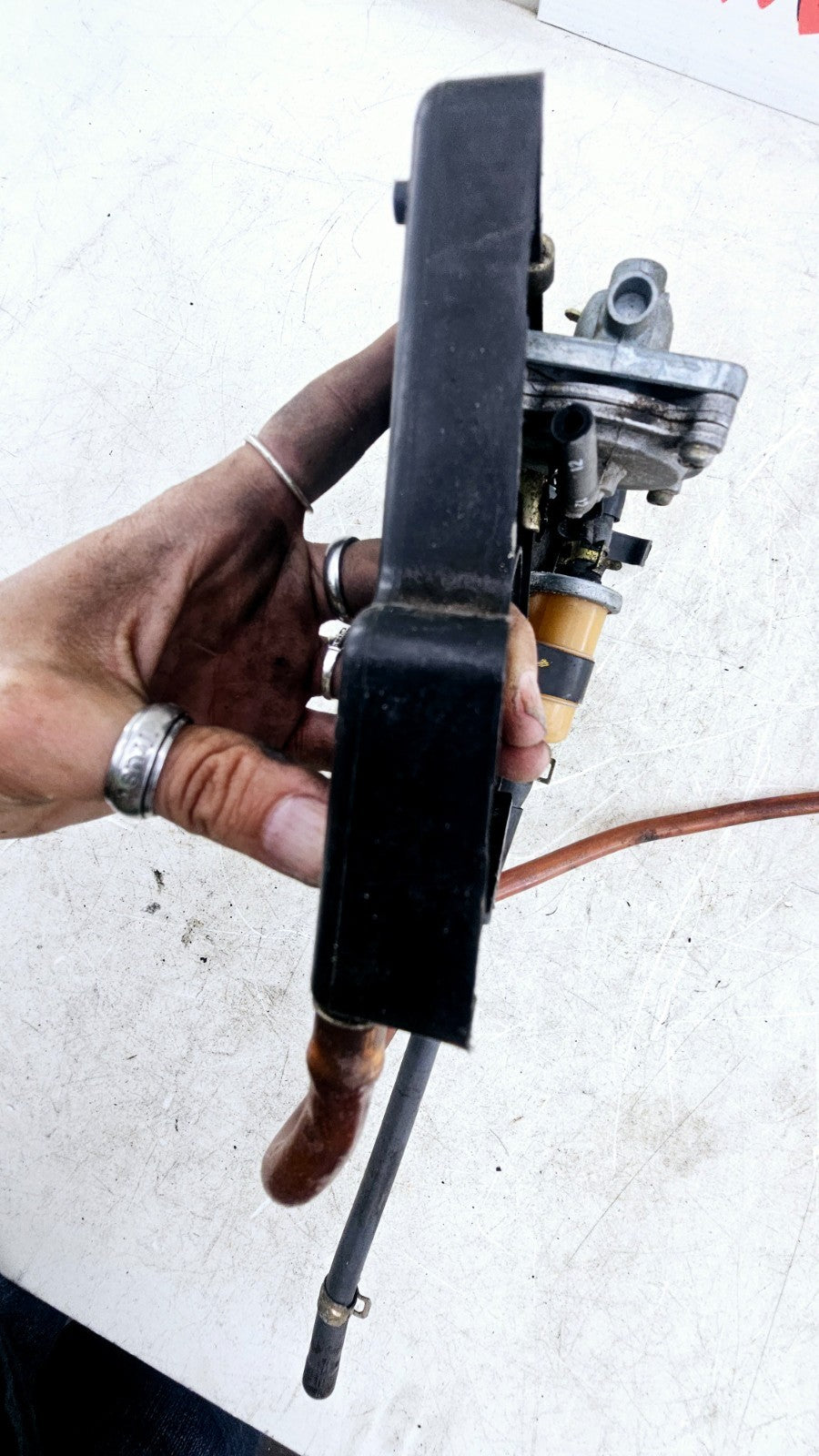 1993 HONDA GOLDWING GL1500 Fuel Gas Petrol Tank Petcock Valve + Filter Tray