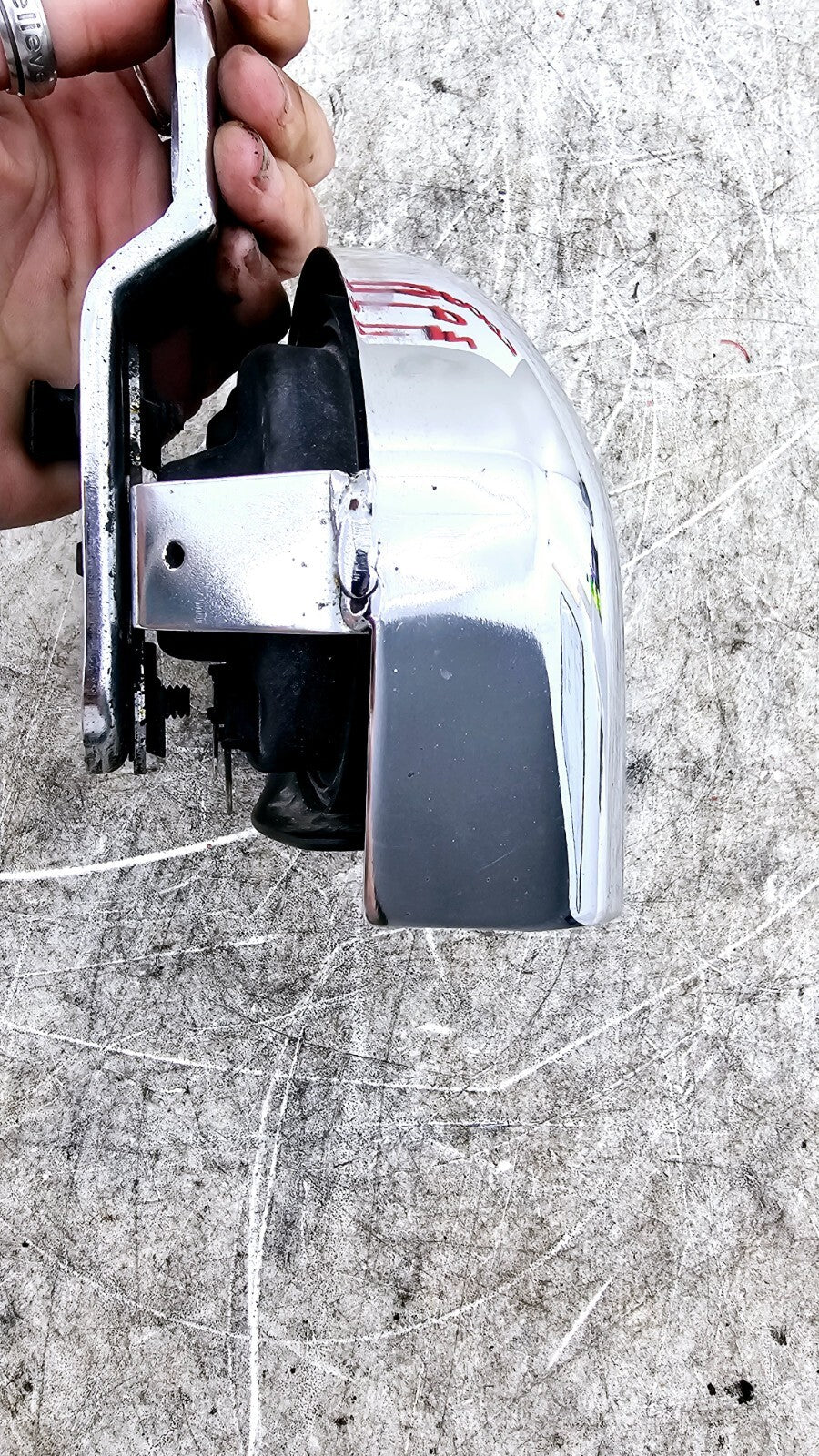 1994 HARLEY FLH ELECTRA GLIDE Horn + Chrome Cover