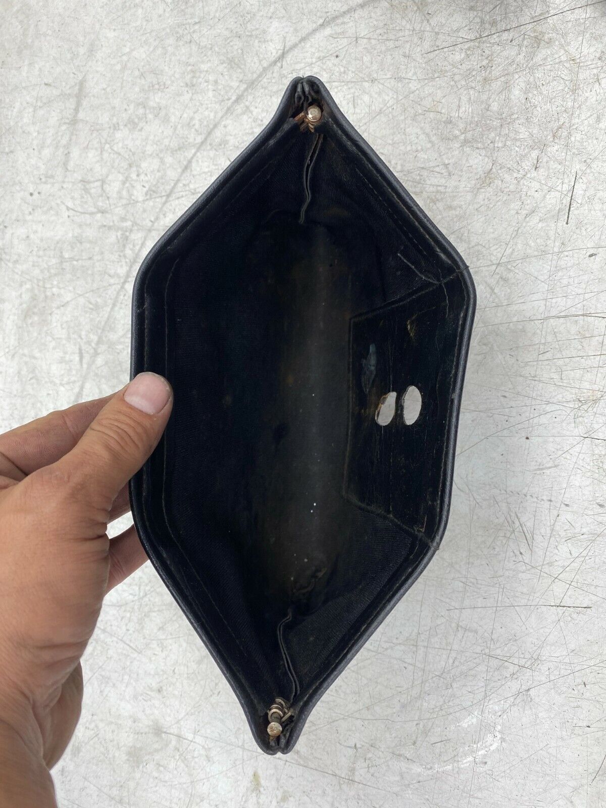 2003 HARLEY DAVIDSON FLH ELECTRA GLIDE Trunk Storage Bag Paperwork Holder