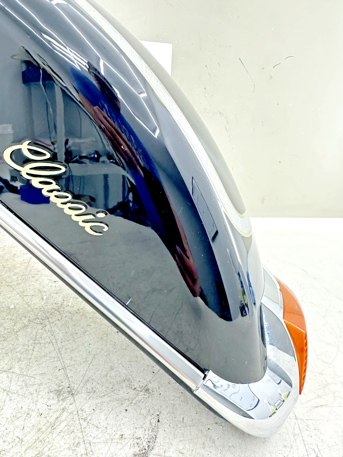 2003 HARLEY ELECTRA GLIDE classic Front Fender Black Anniversary Paint