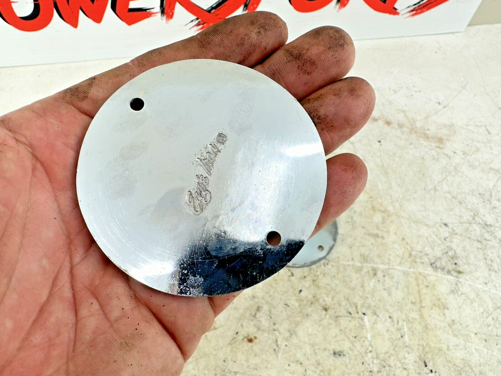 1997 HARLEY DYNA Live To Ride Nose Cone Cam Cover Filler Panel
