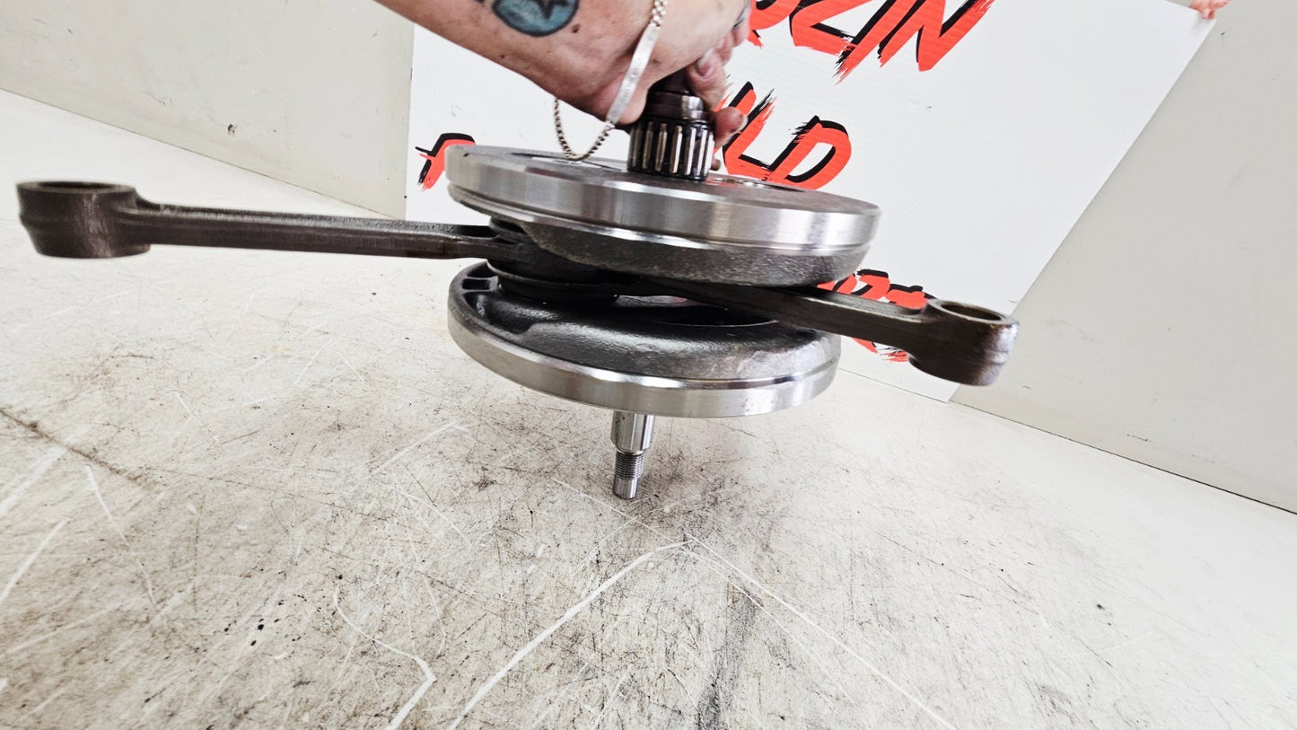 2001 Harley Davidson Sportster Crank Flywheel Crankshaft & Connecting Rod 21K mi