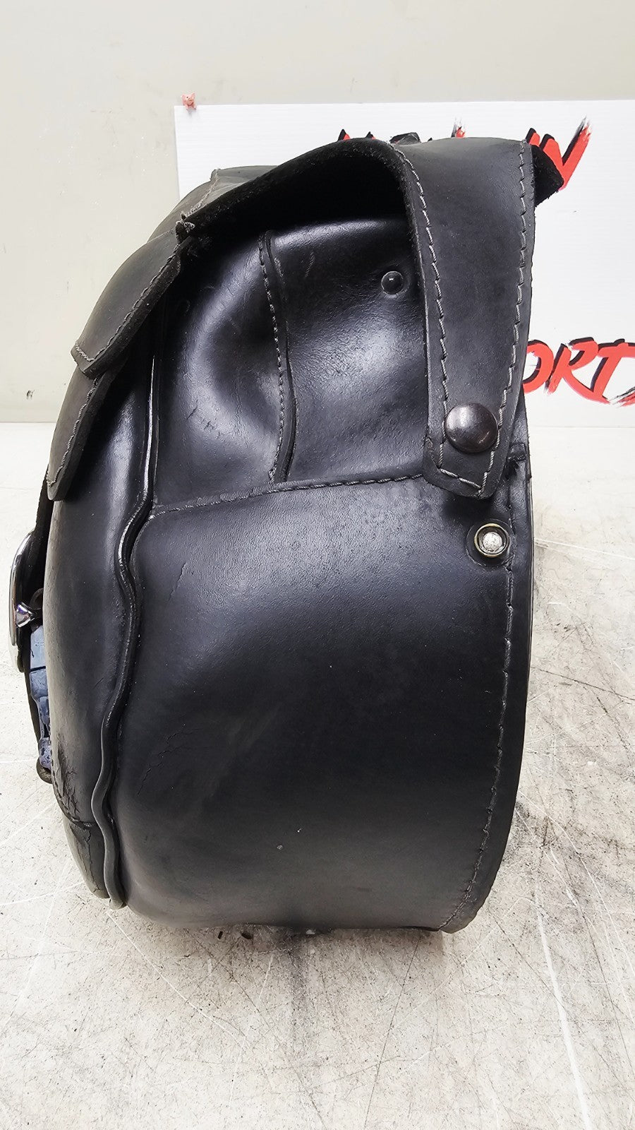 2001 Harley Davidson Sportster OEM Leather Saddlebags