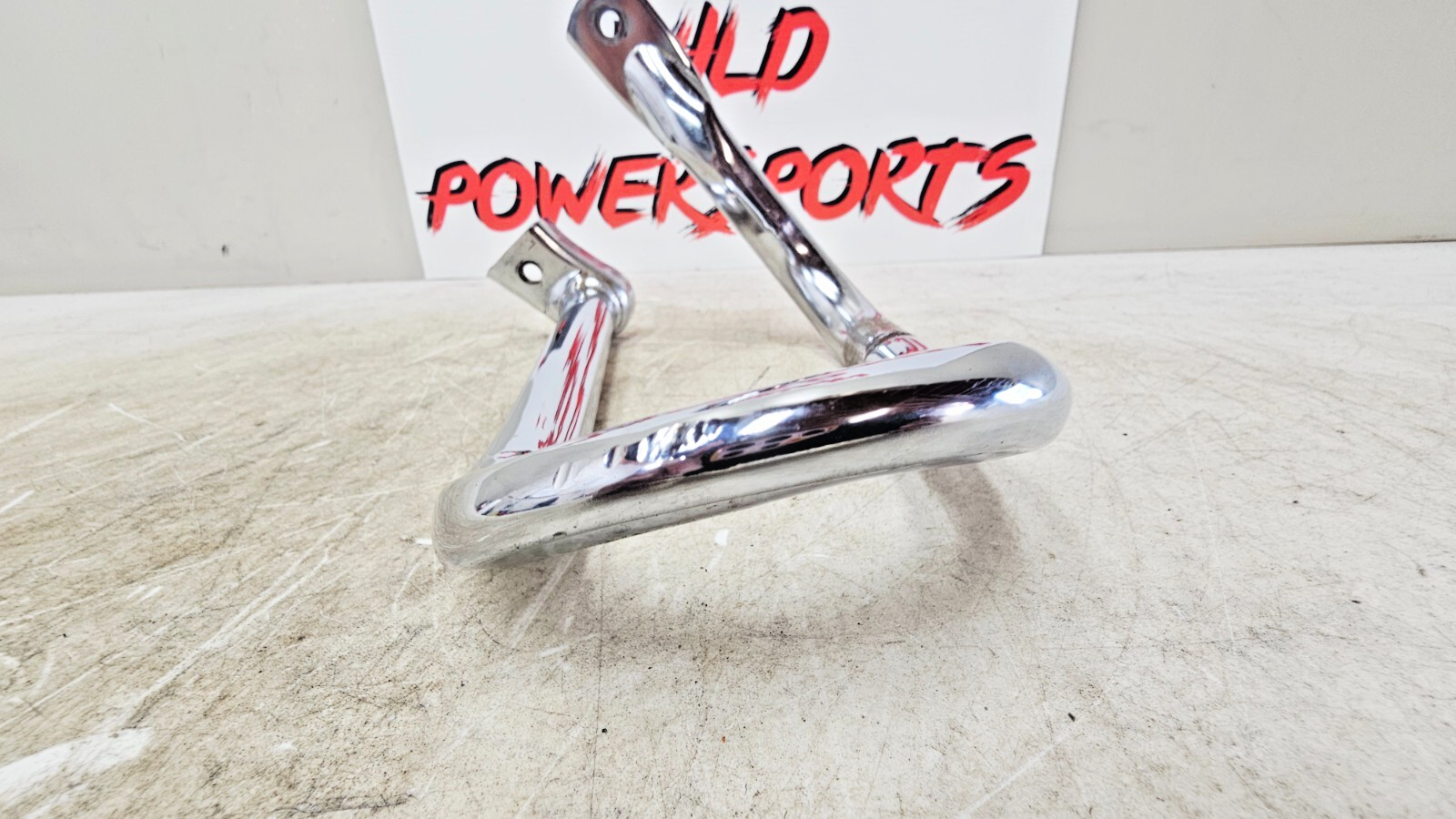 1995 HONDA GOLDWING GL1500 Saddlebag Guard Guide Mounting Bracket Chrome