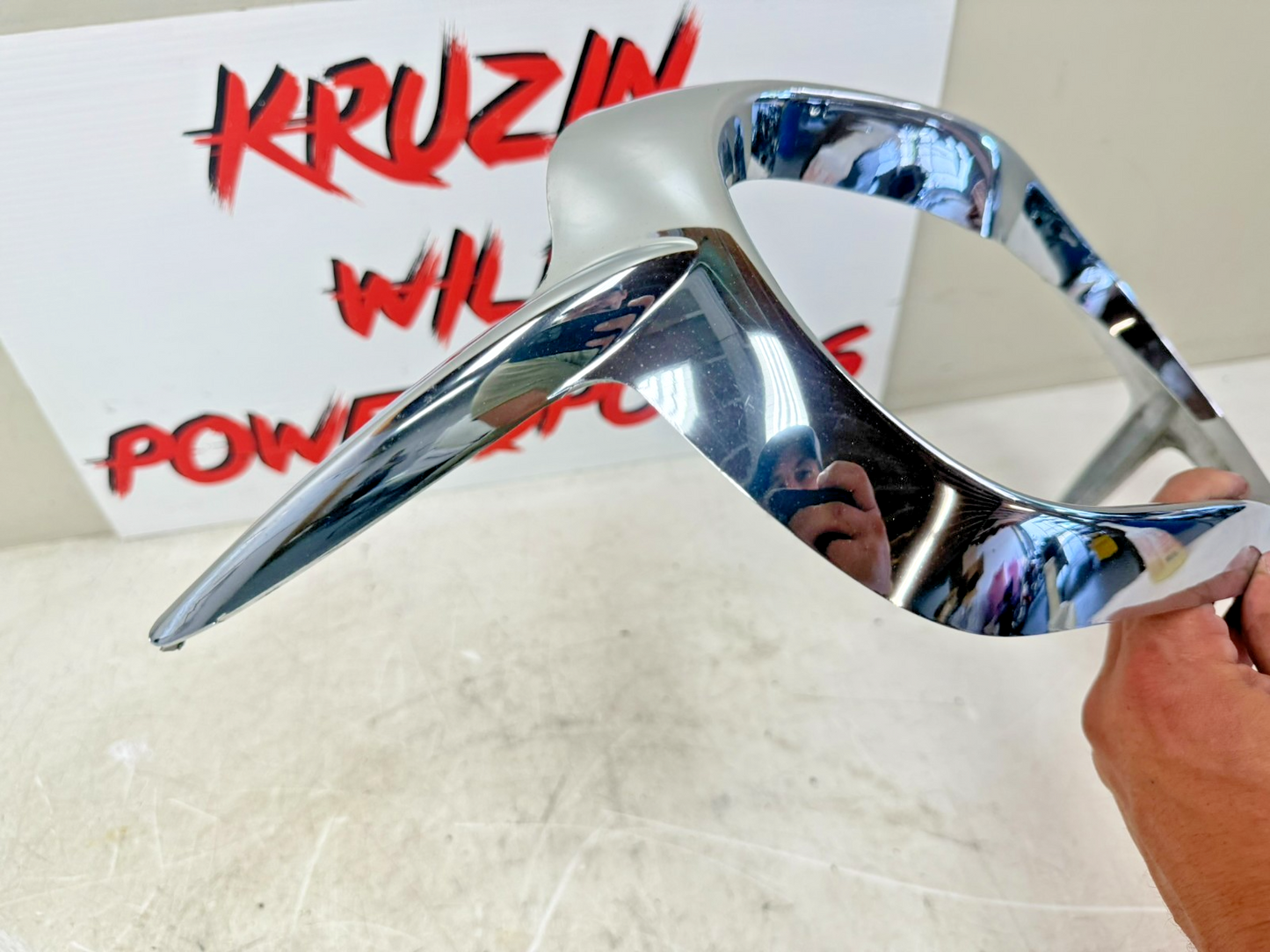 2001 HONDA VALKYRIE INTERSTATE Headlight Trim Garnish Chrome