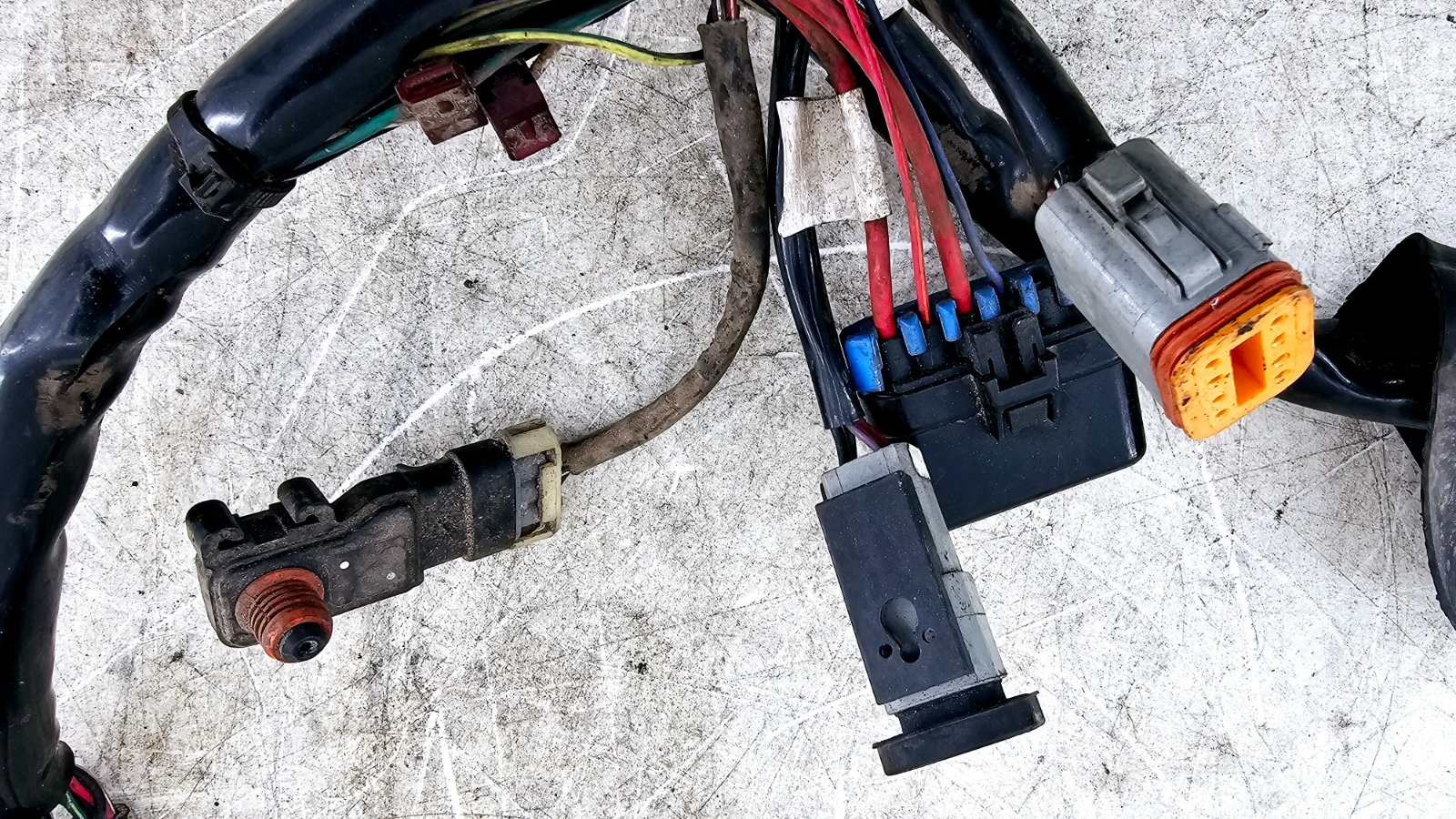 1997 HARLEY ELECTRA GLIDE EFI Fuel injection Wire Wiring Harness Loom