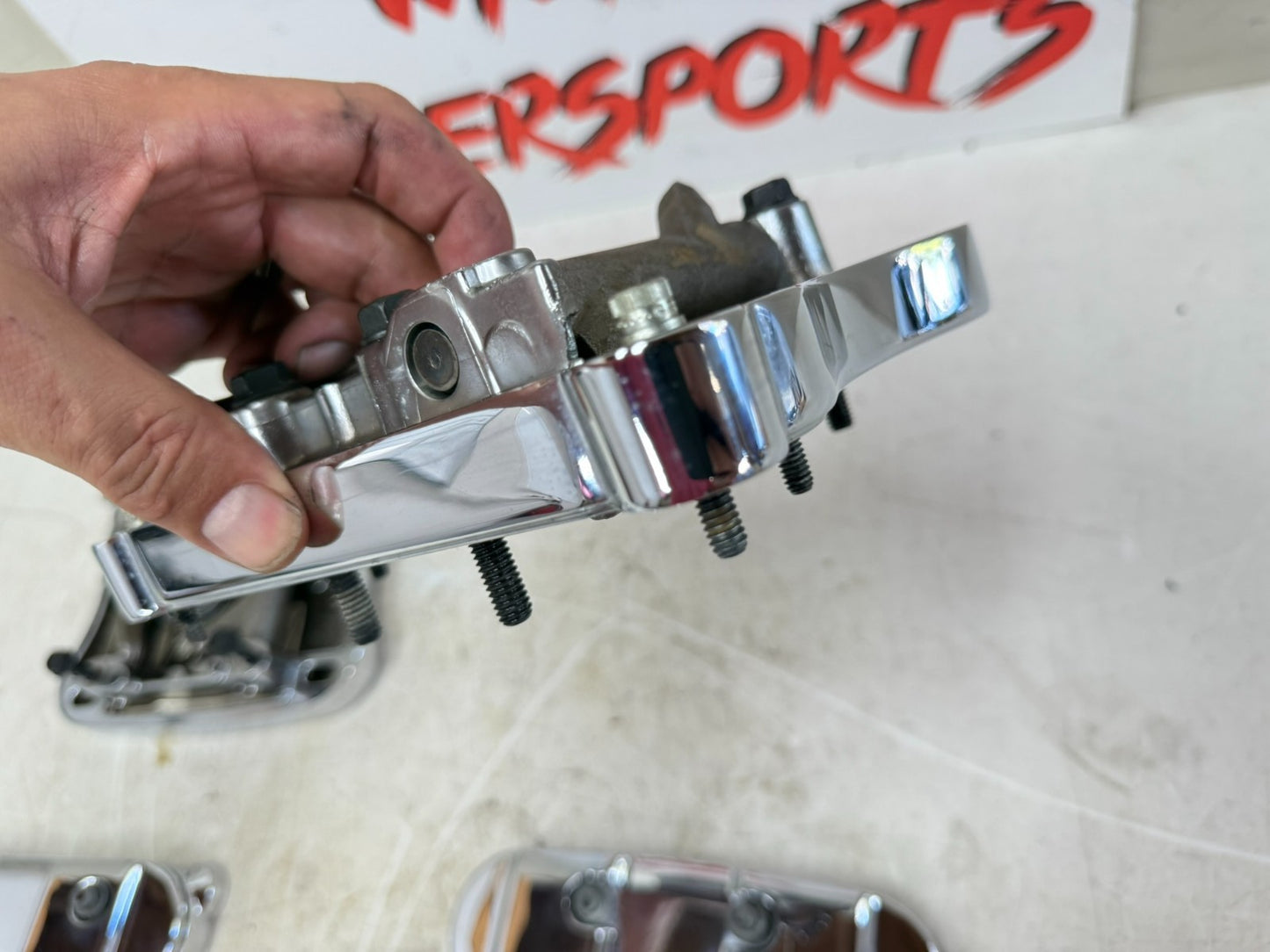 2003 Harley Davidson Sportster Rocker Box Valve Chrome Cover