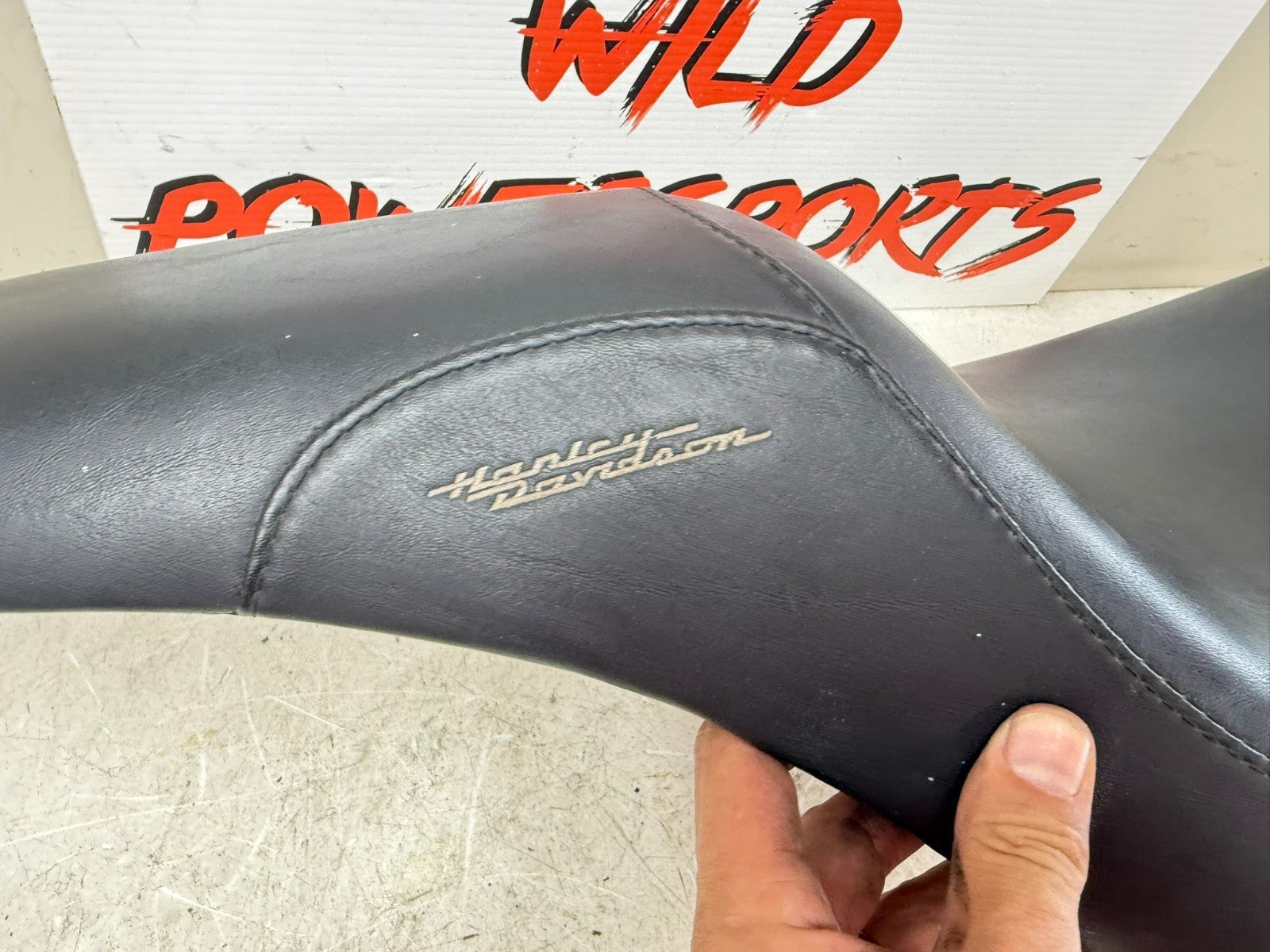 1997 HARLEY DAVIDSON SOFTAIL Gun Slinger OEM Driver Seat Saddle 2 Up 