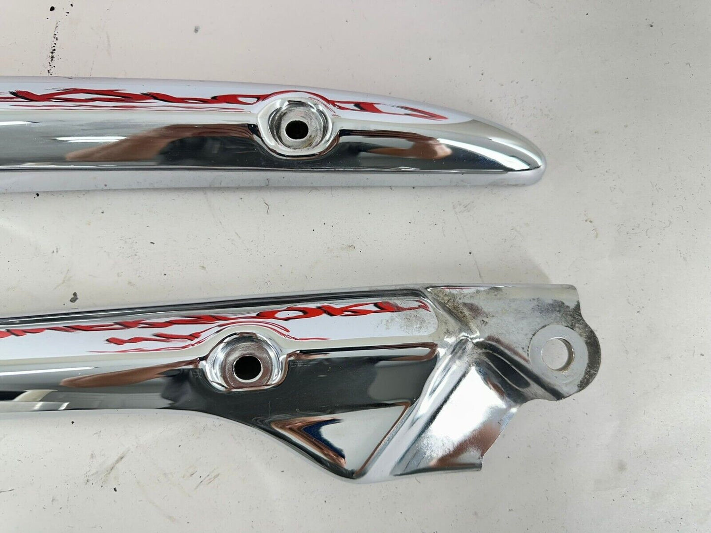 1998 HONDA VALKYRIE TOURING Chrome Rear Frame Fender Strut Arm Bars