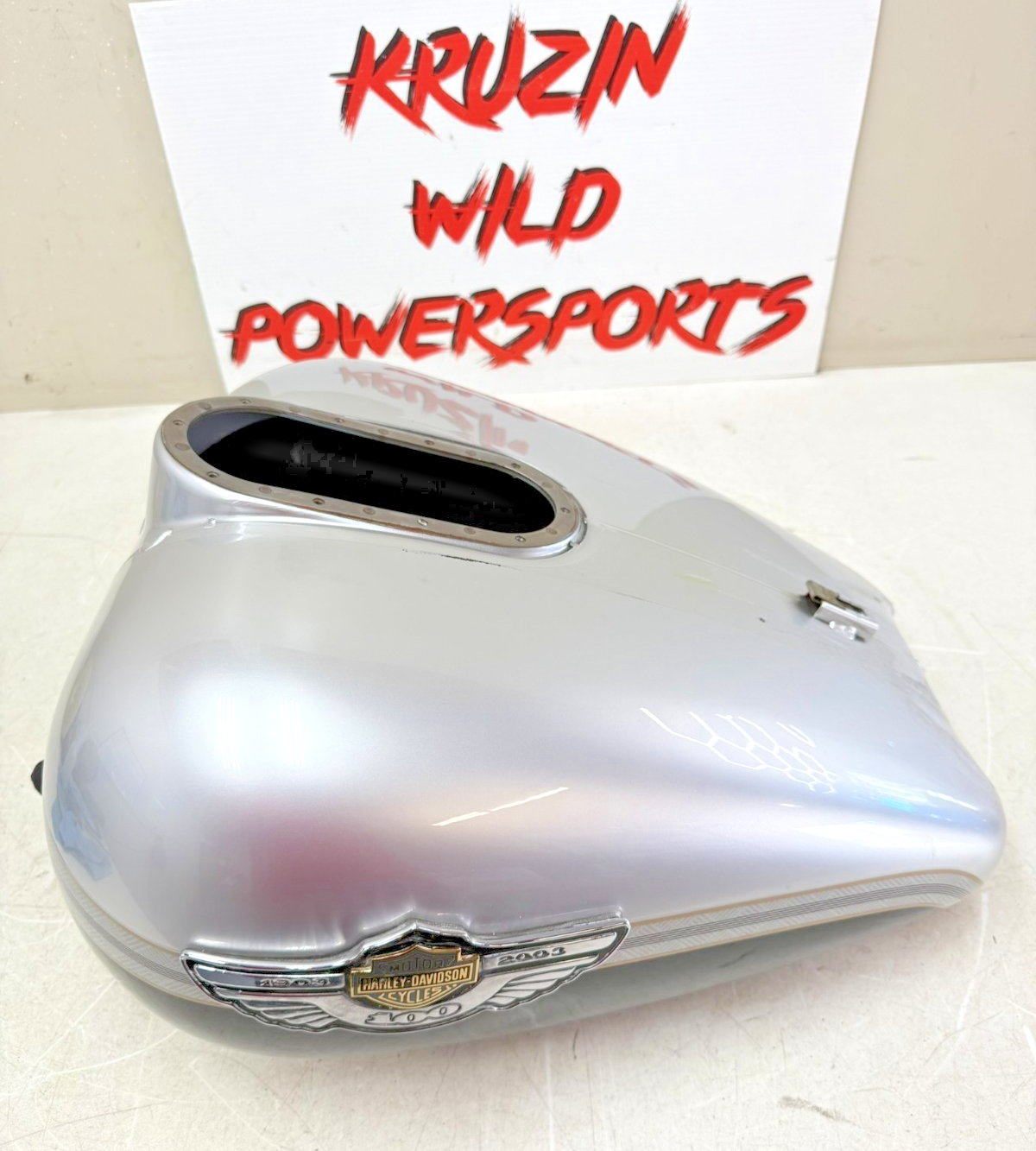 2003 HARLEY ELECTRA GLIDE Gas Fuel Tank Petrol w/ Badges 100th Anniversary