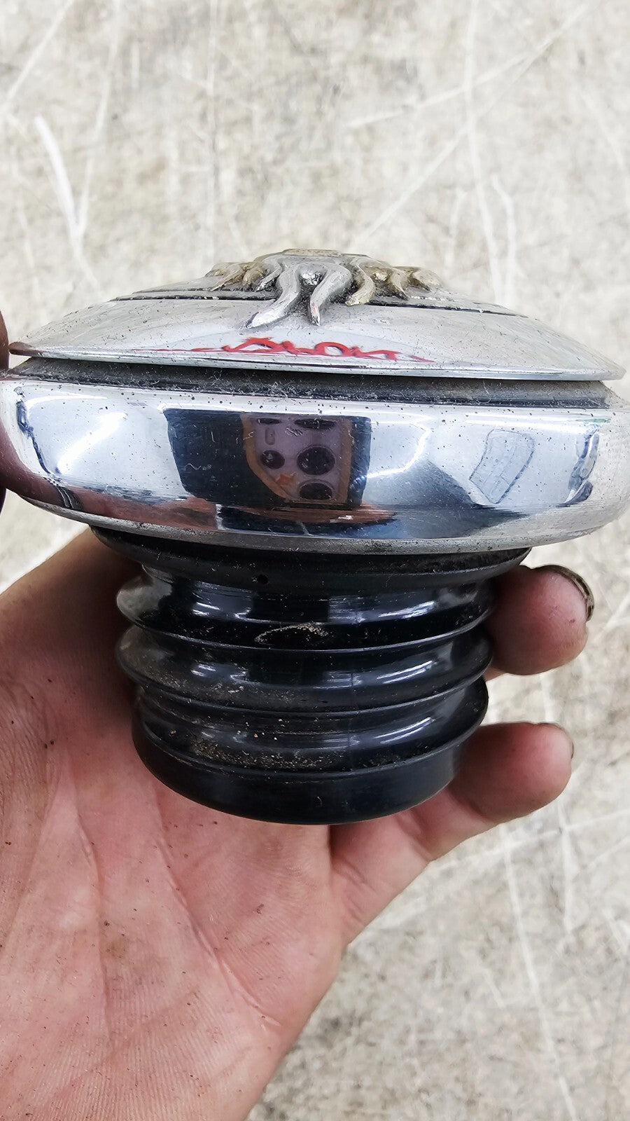 2000 Harley Davidson Sportster Flame Fire Fuel Gas Tank Cap