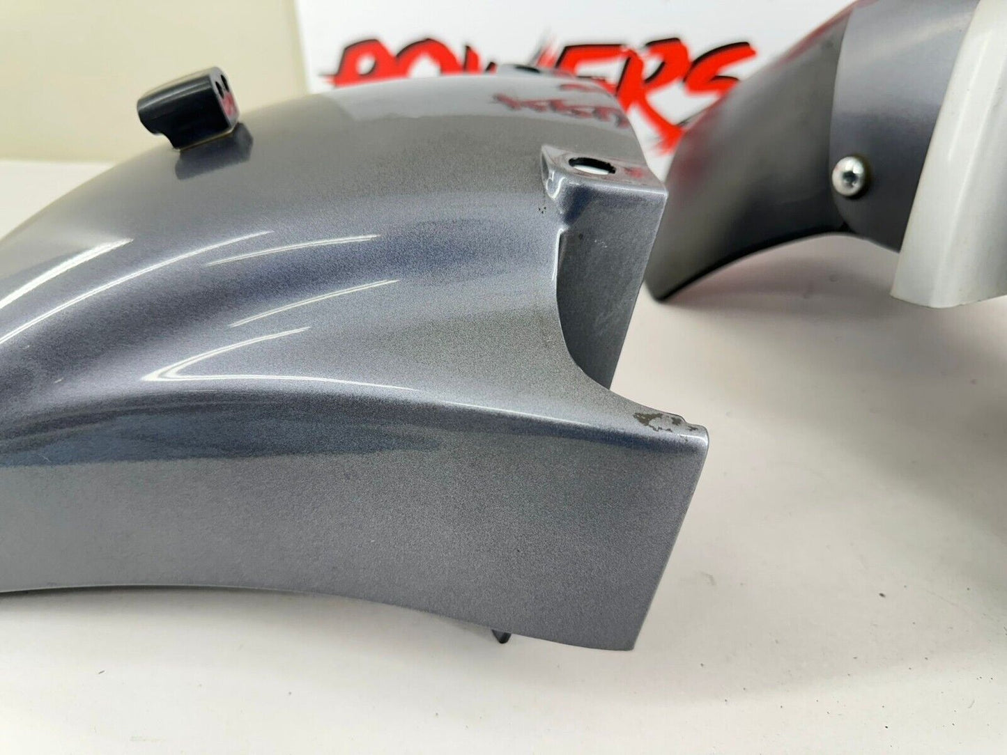 88-00 HONDA GOLDWING GL1500 Front Fender Gray Both Sections