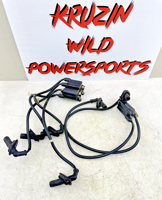1999 HONDA VALKYRIE INTERSTATE Ignition Coil Coils W/ Spark Plug Wire