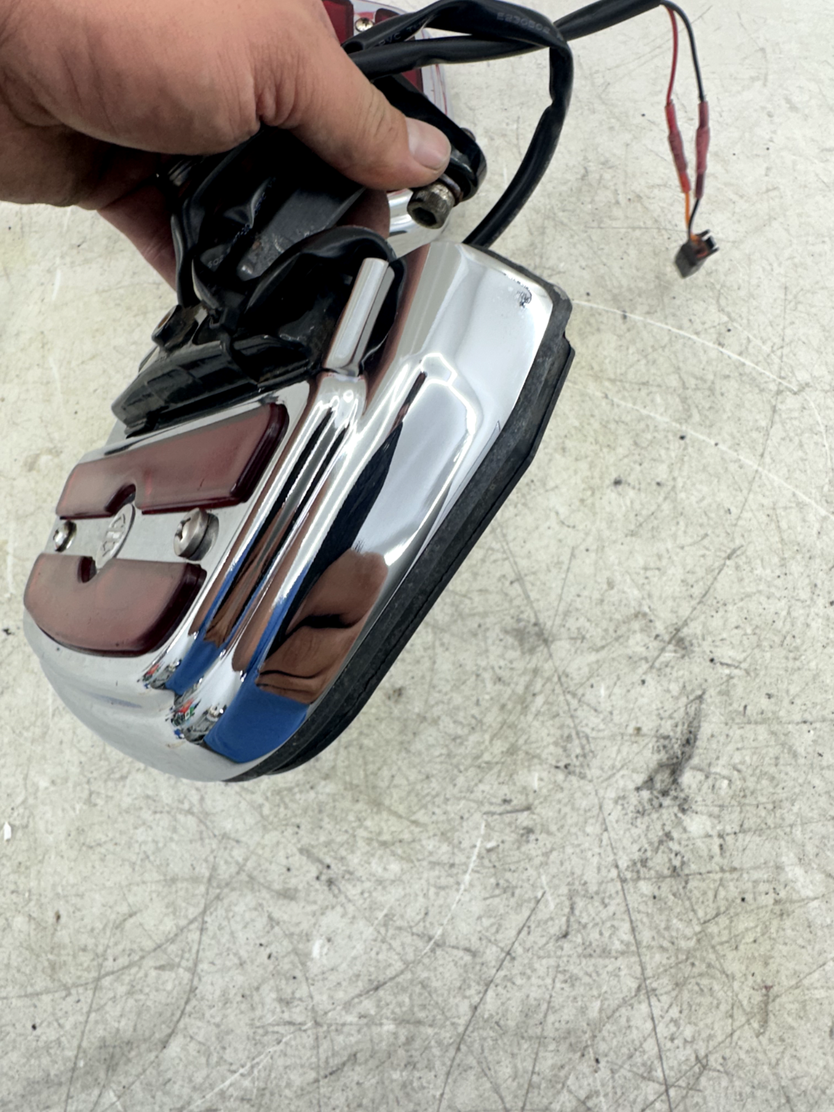 2003 HARLEY ELECTRA GLIDE classic Passenger Floorboards W/ LED Lights OEM HD