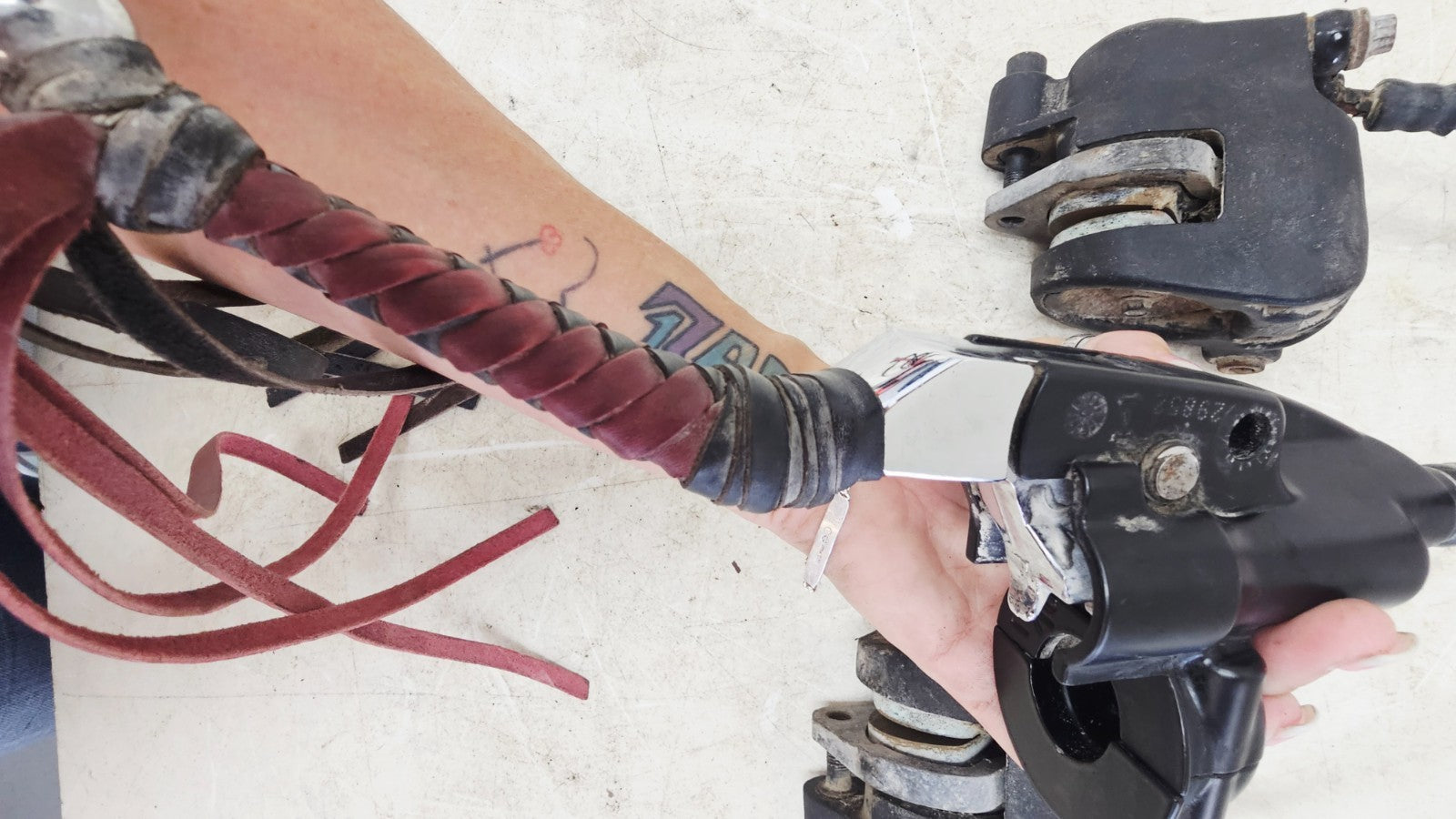 1996 HARLEY FLH ELECTRA GLIDE Front Brake Dual Caliper Master Cylinder Clutch