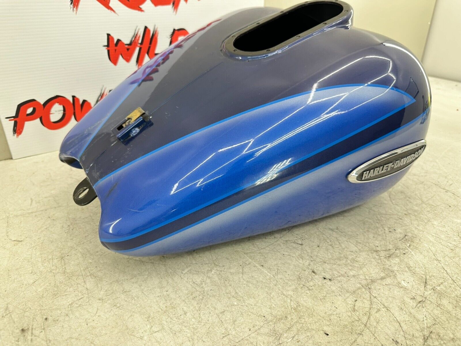 2007 Harley Electra Glide CVO OEM HD Gas Fuel Tank EFI No Dents