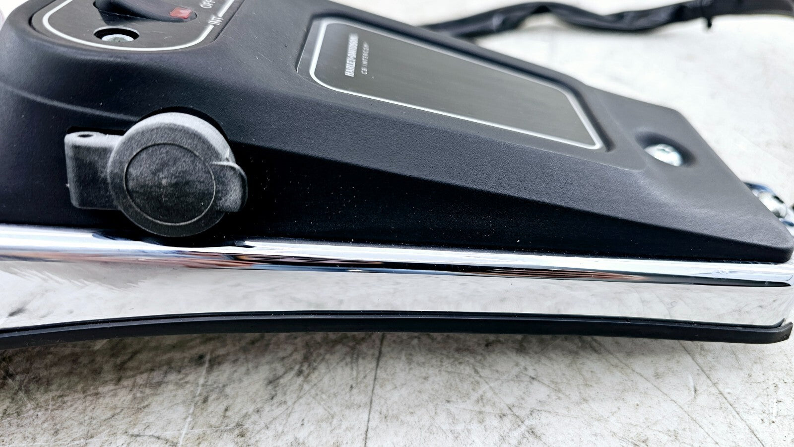 1998 HARLEY FLH ELECTRA GLIDE Gas Tank Console Dashboard Dash w/ Cap Lid Live To