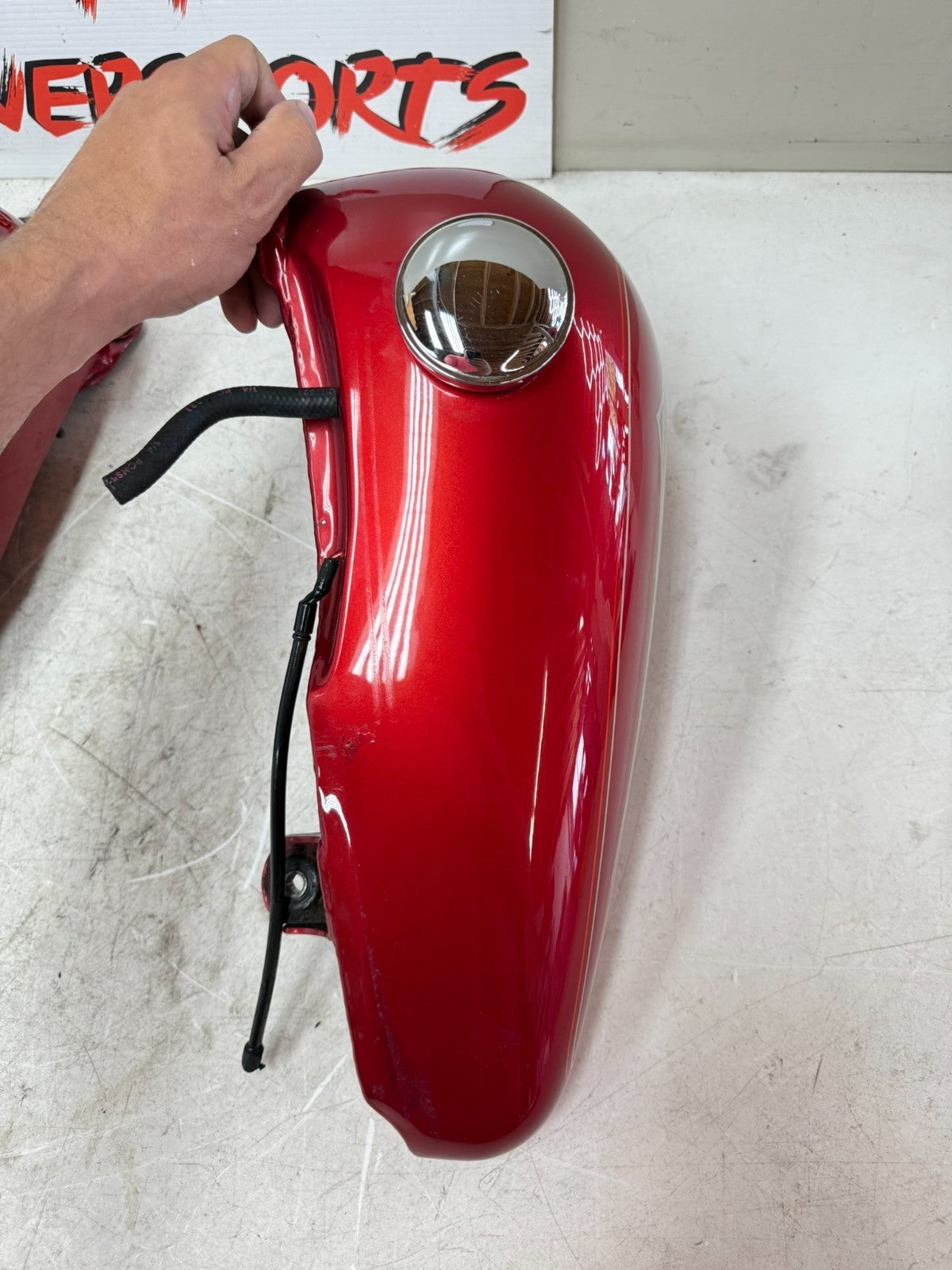 1997 HARLEY DAVIDSON SOFTAIL OEM Left Right Split Gas Fuel Tank