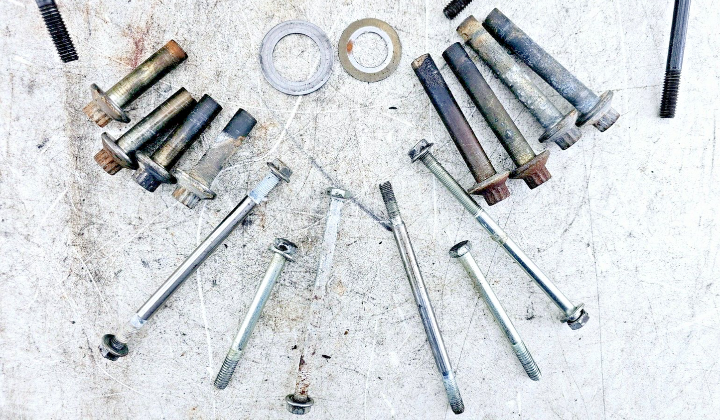 1995 HARLEY DYNA CONVERTIBLE Engine Motor Cases Crankcase Matching Set