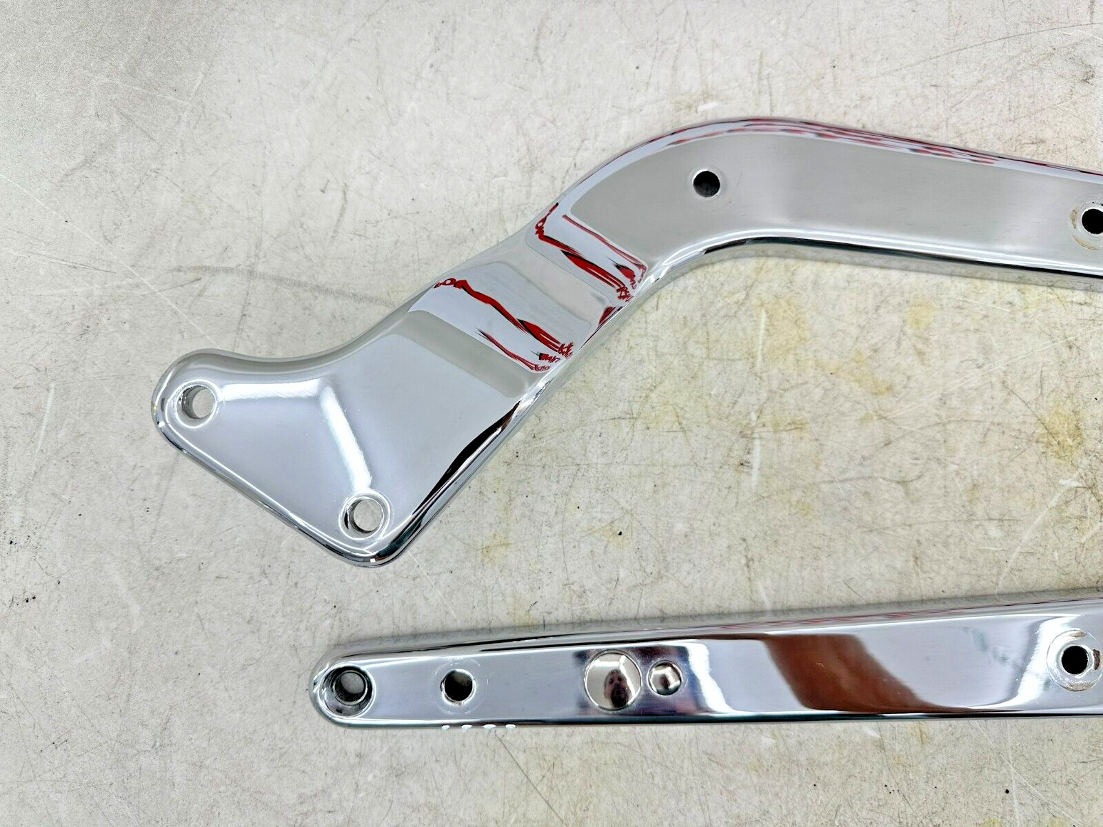 1999 HARLEY SOFTAIL Chrome Rear Fender Frame Strut Arm Bars