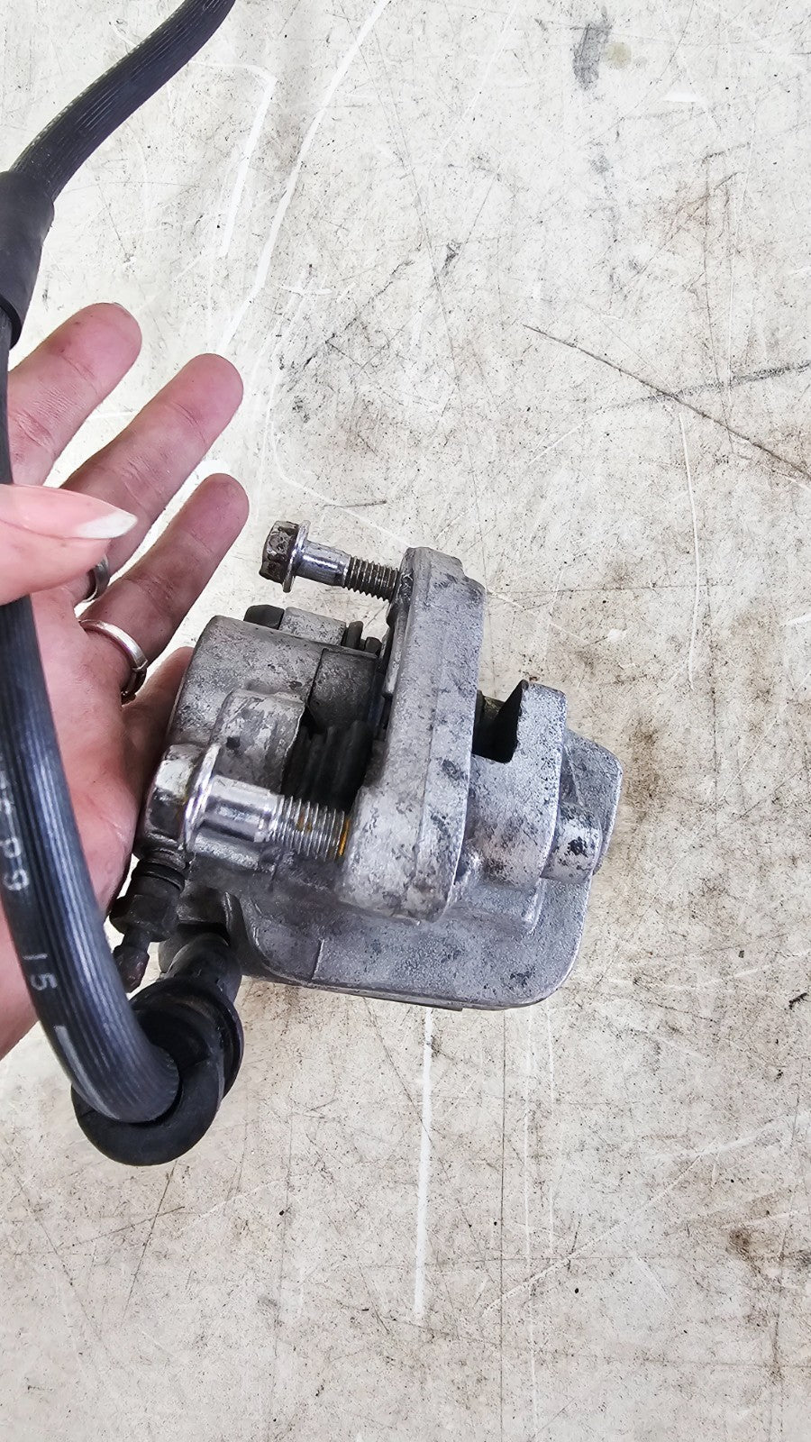 2000 HONDA VALKYRIE INTERSTATE Front Brake Master Cylinder + Dual Calliper Hose