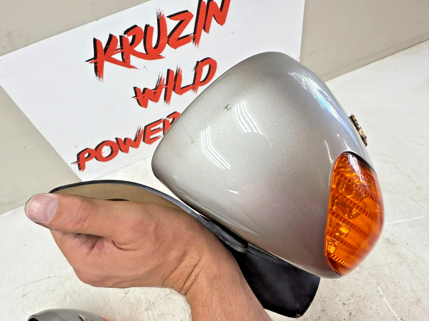 2002 Honda Goldwing GL1800 Right Left Mirrors w/ Turn Signal & Wing Deflector