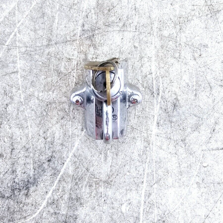 1998 HARLEY FLH ROADKING Universal Helmet Lock Chrome With Key