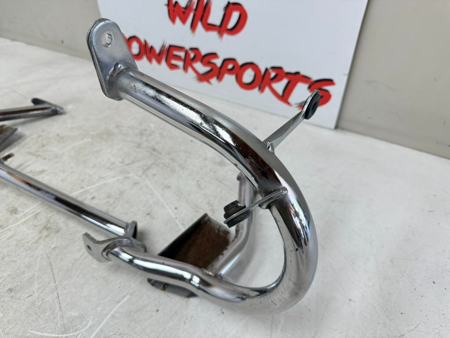 2001 HONDA VALKYRIE INTERSTATE Engine Motor Guard Crash Bars Pod Mount Chrome