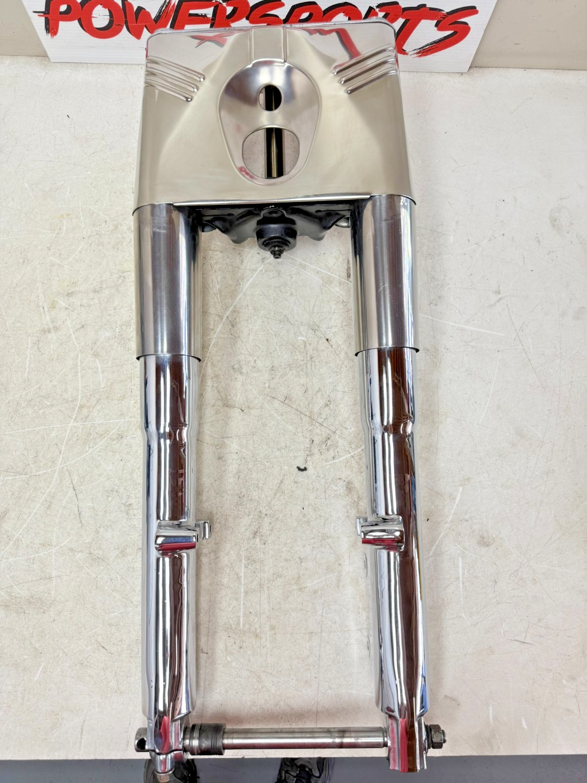 1997 HARLEY DAVIDSON SOFTAIL Chrome Front End Forks Triple Tree Lowers 41mm 